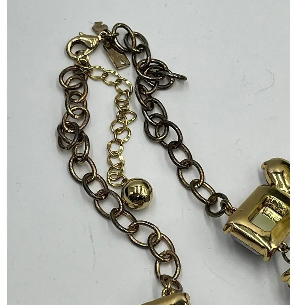 Kate Spade Daylight Jewels Collar Pale Lilac Lavender Purple Gems Necklace‎